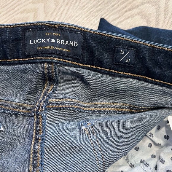 Lucky Brand Cropped Jeans 12/31 - Picture 5 of 5